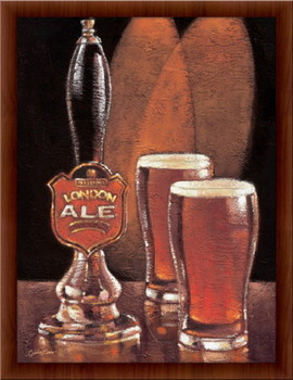 Beer, uramljena slika 30x40cm