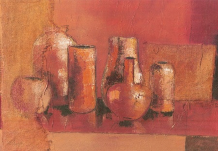 Slika Cupovi, uramljena slika 70x100 cm