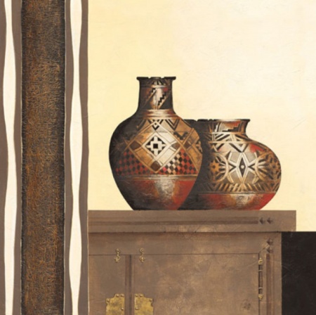 Tocapu, uramljena slika 70x70cm