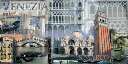 Venezia, uramljena slika 30x70cm i 50x100cm