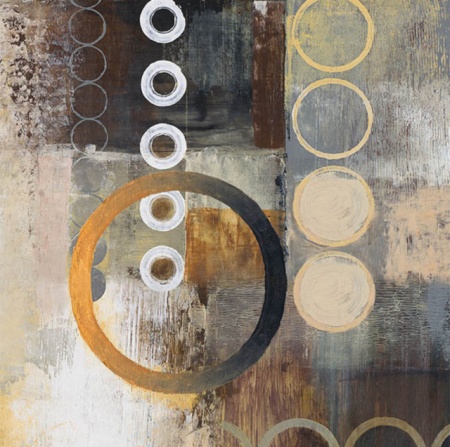 Yellow aps2, uramljena slika 70x70cm