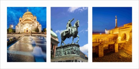 Beograd triptych