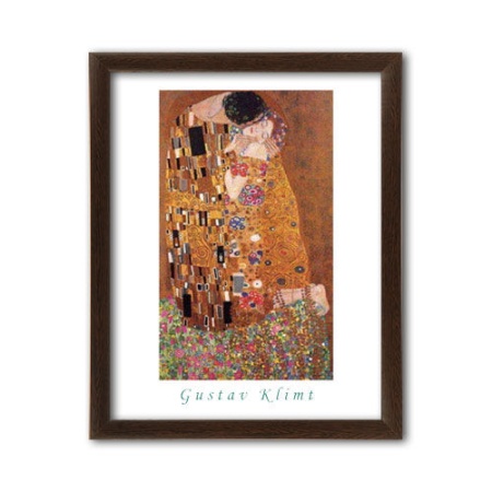 Poljubac, Gustav Klimt, 40x50 uramljena slika