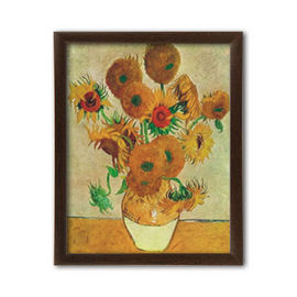 Sunflowers, Vincent van Gogh, uramljena slika