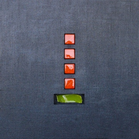 NunoG, uramljena slika 70x70cm