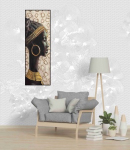 Adia, uramljena slika dimenzije 30x70cm i 35x100cm