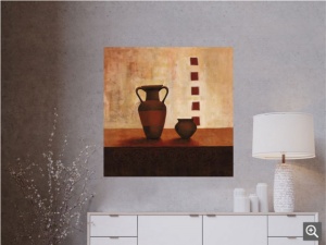 Cup 1, uramljena slika 70x70cm