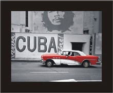 Kuba Libre, uramljena slika 40x50cm