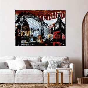 London Picadilly, uramljena slika 50x70cm