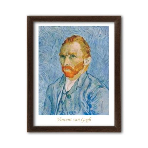Self-portrait, Vincent Van Gogh, uramljena slika