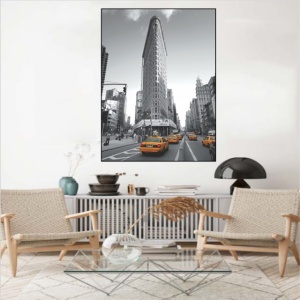 Flatiron Building Manhattan NY, uramljena slika 50x70cm
