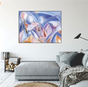Pippets, uramljena slika 56x71cm