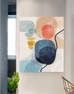 Pora, uramljena slika 70x100cm