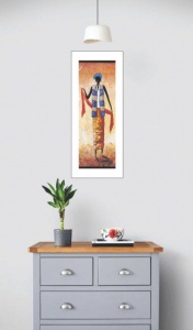 Slika N"togo, uramljena slika 30x70cm