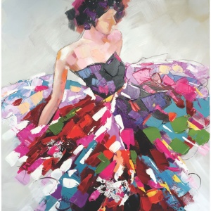 Tina, uramljena slika 30x30cm i 50x50cm