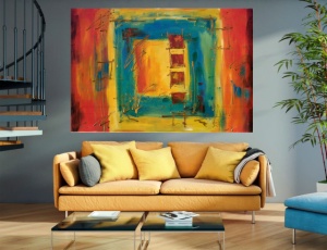 Valentina, uramljena slika 70x100cm