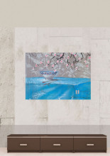 Cvet trešnje, uramljena slika 60x80cm