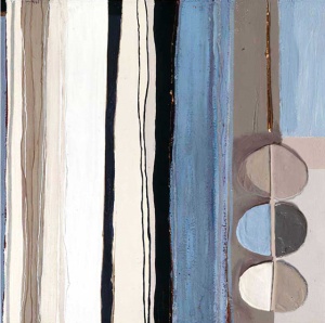 Eclipse, uramljena slika 70x70cm