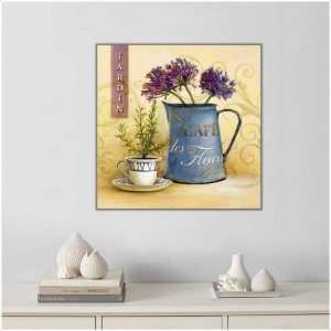 Jardin, uramljena slika 30x30cm i 50x50cm