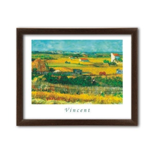 La Mietitura, Vincent Van Gogh, uramljena slika