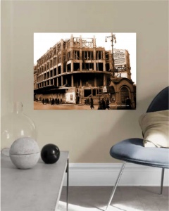 Stari Beograd, palata albanija 1938,.dimenzije slike: 30x40cm i 40x50 cm