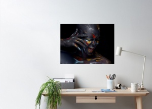 Toja, uramlljena slika 30x40cm i 40x50cm i 50x70cm