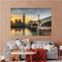 London Big Ben, uramljena slika 70x100cm