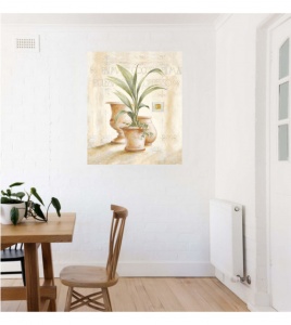 Palma di cocco, uramljena slika 50x60cm