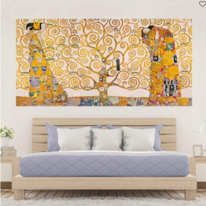 Il fregio di Stoclet -G. Klimt 1909., uramljena slika 50x100cm