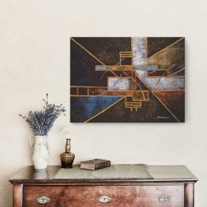 Averdo, uramljena slika 56x71cm