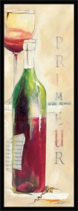 Primeur vino, uramljena slika