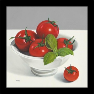 Ukus Italije, tri uramljene slike 30x30cm svaka