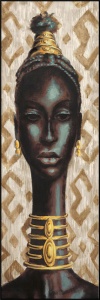 Adowa, uramljena slika dimenzije 30x70cm i 35x100cm