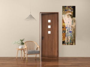 Gustav Klimt - Mother and Child , uramljena slika 35x100cm