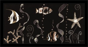 Acquario, framed picture