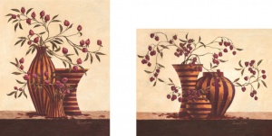 Belvedere, komplet od dve uramljene slike 50x70cm