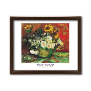 Vaso Di Fiori, Vincent van Gogh, uramljena slika