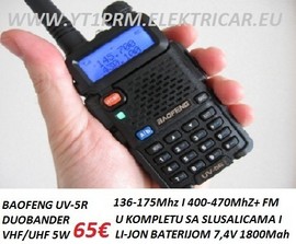 Baofeng uv5r rucni duoband radio stanica