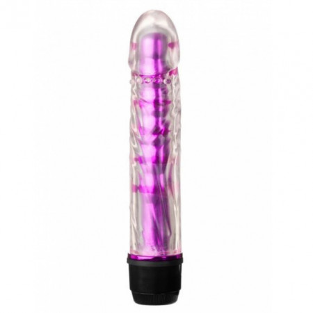 Ljubičasti vibrator na baterije | Silent Vibes