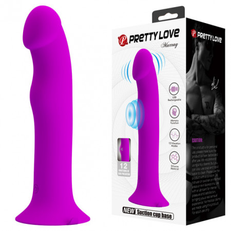 Ljubičasti Vibro Dildo sa Pulsacijom | Murray Purple