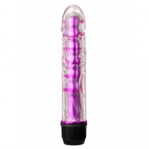 Ljubičasti vibrator na baterije | Silent Vibes