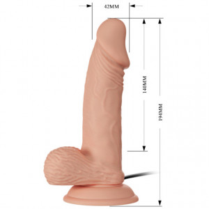 Mekani Vibro Dildo 19cm | Zebulon 7.6 inch