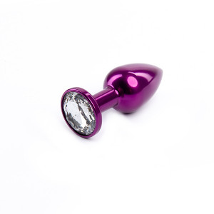 Metalni analni dildo | cirkon