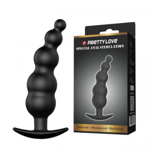 Silikonski analni dildo sa kuglicama | SPECIAL ANAL STIMULATION