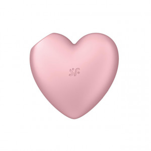Stimulator klitorisa Srce | SATISFYER CUTIE HEART LIGHT RED