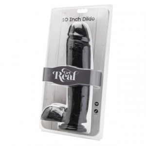 Crni Realistični Dildo 26cm | Dildo 10 inch with Balls