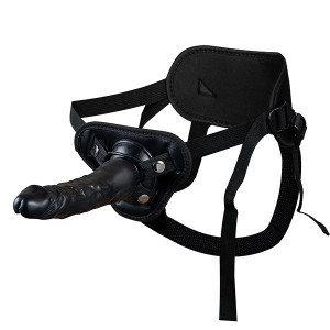 Crni strap on | realistican