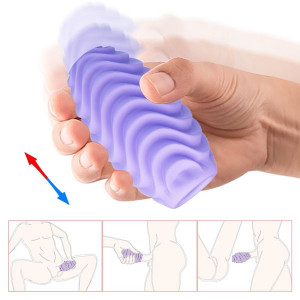Jaje masturbator | PL Double Sided Egg Purple