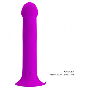 Ljubičasti Vibro Dildo sa Pulsacijom | Murray Purple