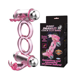 Vibro prsten za penis i testise | Bunny Snuggles